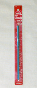 Susan Bates size H-8 Silvalume 5.0mm Crochet Hook