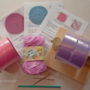 Deluxe Crochet Pot Scrubber Kit